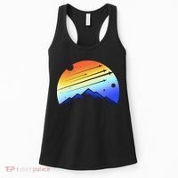 Retro Mountain Stars Women's Tank Top thumb 0