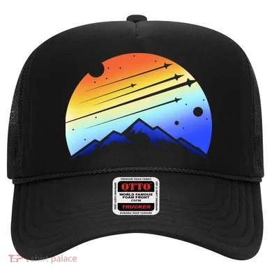 Retro Mountain Stars Hat