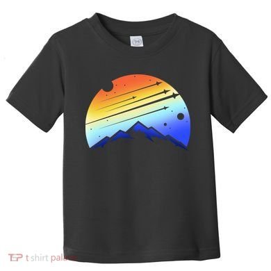 Retro Mountain Stars Toddler T-Shirt