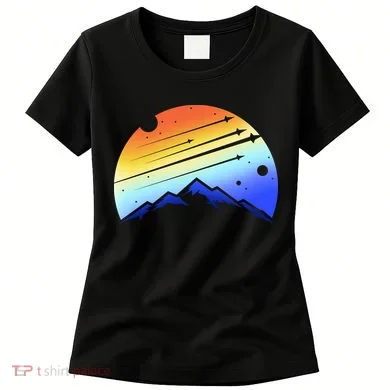 Retro Mountain Stars Women's T-Shirt