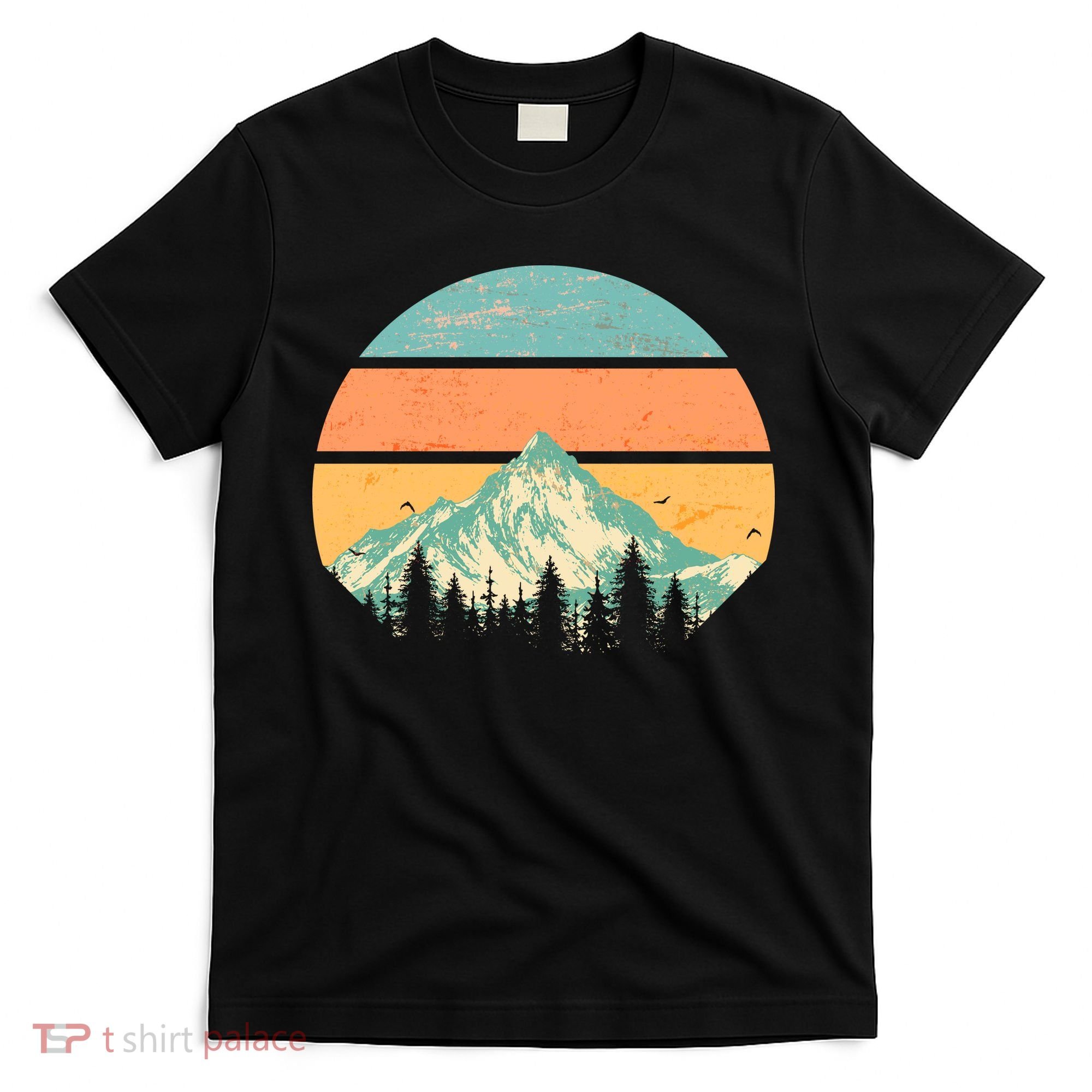 Retro Mountain Wilderness Vintage T-Shirt