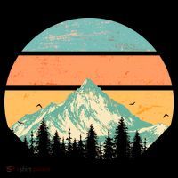 Retro Mountain Wilderness Vintage T-Shirt thumb 7