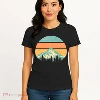 Retro Mountain Wilderness Vintage Women's T-Shirt thumb 4