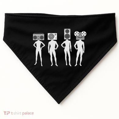 Retro Music Head USA-Made Doggie Bandana