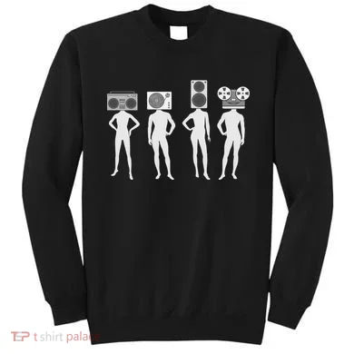 Retro Music Head Sweatshirt