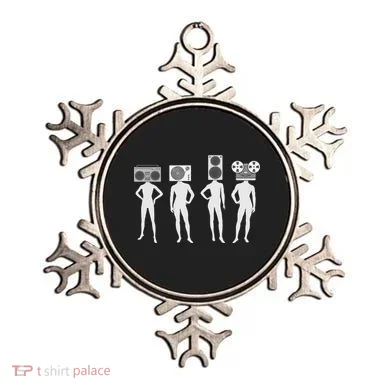 Retro Music Head Ornament