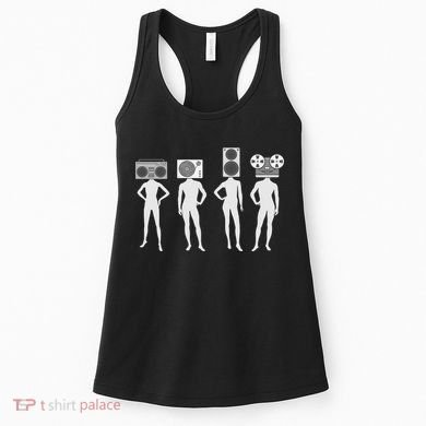 Retro Music Head Women's Tank Top