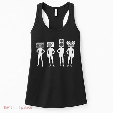 Retro Music Head Women's Tank Top