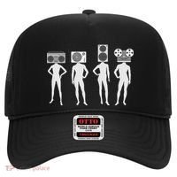 Retro Music Head Hat thumb 0