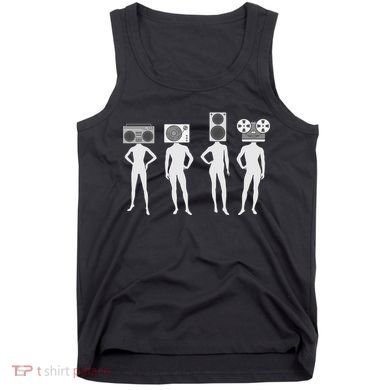 Retro Music Head Tank Top