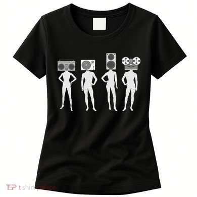 Retro Music Head Women's T-Shirt