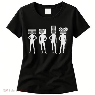 Retro Music Head Women's T-Shirt