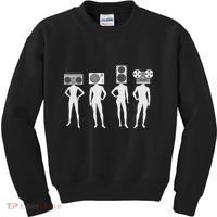 Retro Music Head Kids Sweatshirt thumb 0