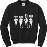 Retro Music Head Kids Sweatshirt thumb 0