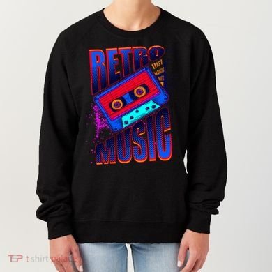 Retro Music Neon Women's Sweatshirt