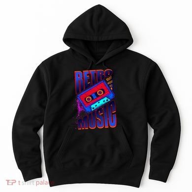 Retro Music Neon Hoodie