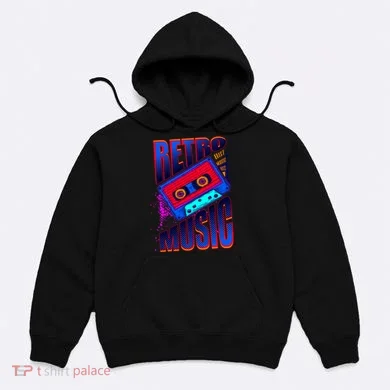 Retro Music Neon Hoodie