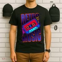 Retro Music Neon T-Shirt thumb 6