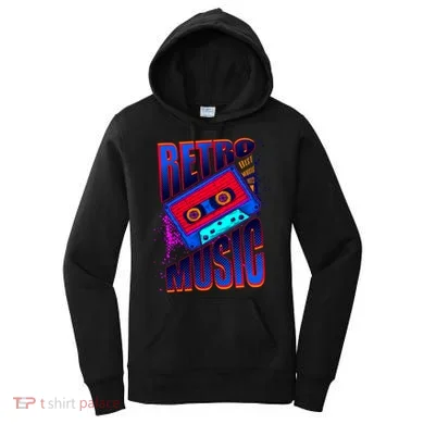 Retro Music Neon Women's Hoodie