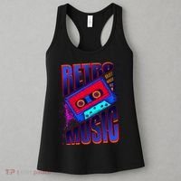 Retro Music Neon Women's Tank Top thumb 3