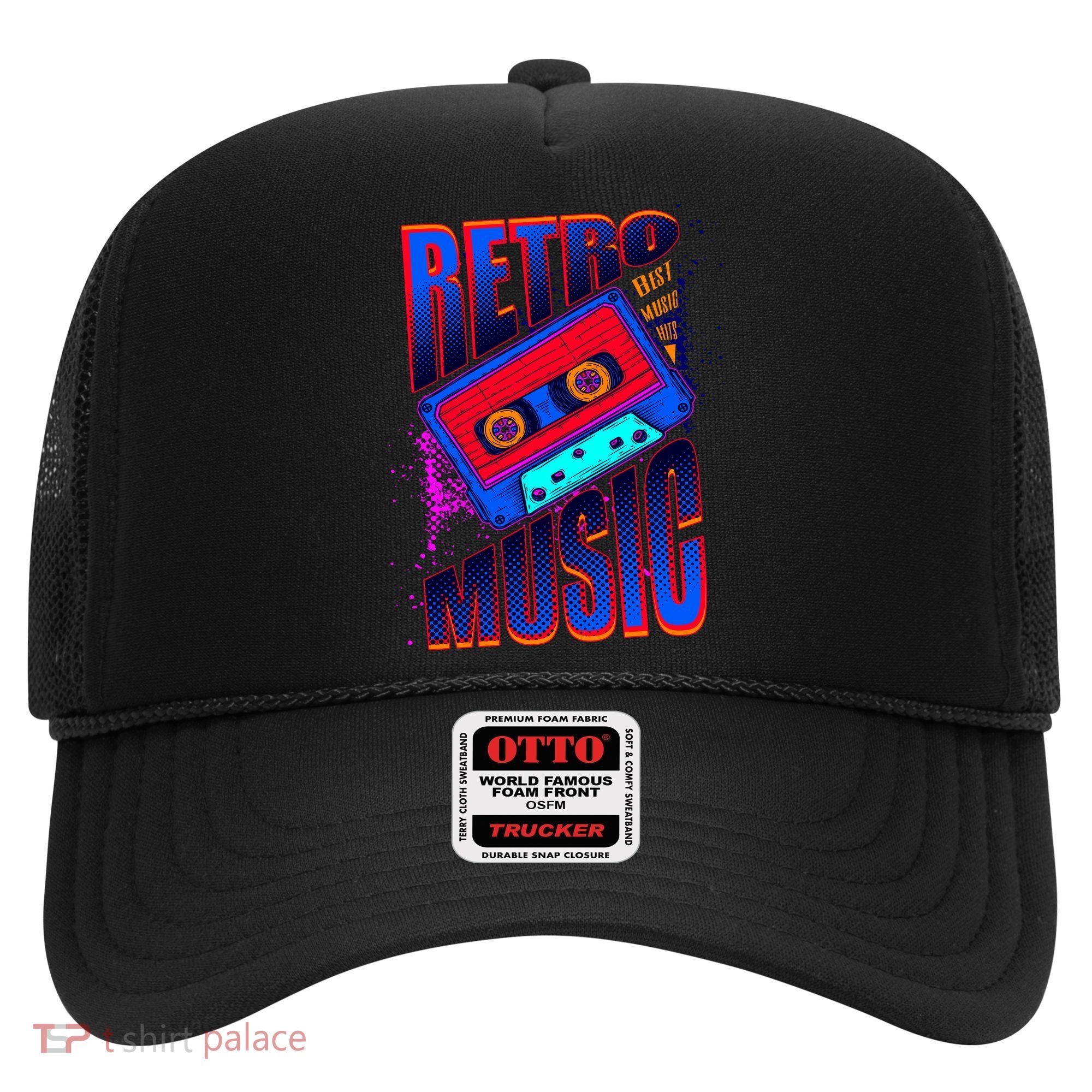 Retro Music Neon Hat