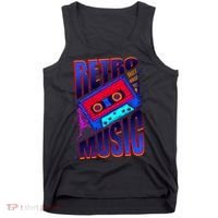 Retro Music Neon Tank Top thumb 0