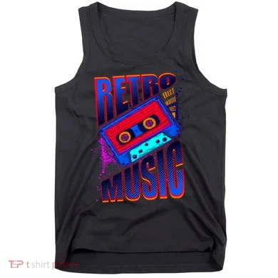 Retro Music Neon Tank Top