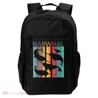 Retro Narwhal Backpack
