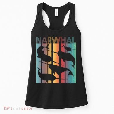 Retro Narwhal Women's Tank Top