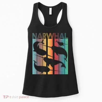Retro Narwhal Women's Tank Top