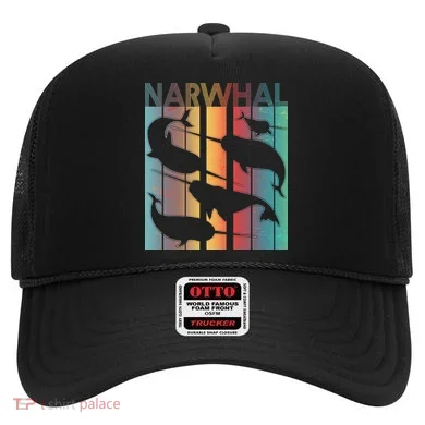 Retro Narwhal Hat