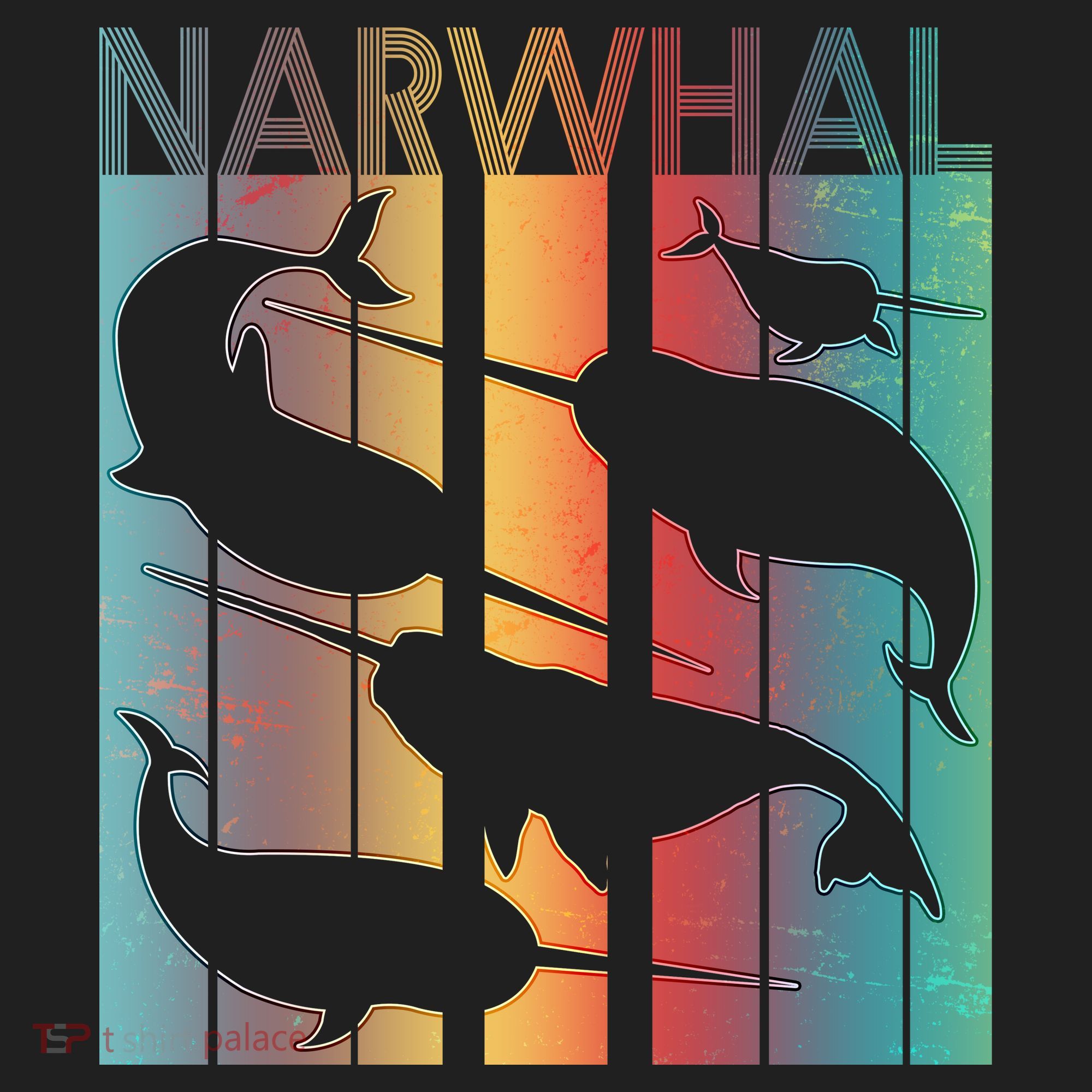 Retro Narwhal Hat