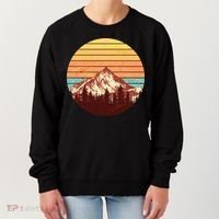 Retro Nature Mountains Women's Sweatshirt thumb 0