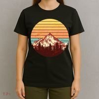 Retro Nature Mountains T-Shirt thumb 4