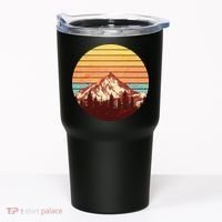 Retro Nature Mountains Tumbler thumb 0