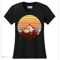 Retro Nature Mountains Women's Cooling Performance Crew T-Shirt thumb 0