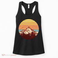 Retro Nature Mountains Women's Tank Top thumb 0