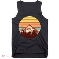 Retro Nature Mountains Tank Top thumb 0