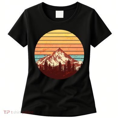 Retro Nature Mountains Women's T-Shirt