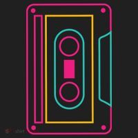 Retro Neon Cassette Tape Women's Sweatshirt thumb 2