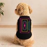 Retro Neon Cassette Tape Doggie Tank thumb 2
