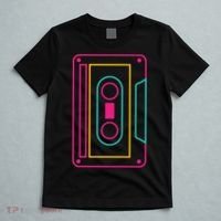 Retro Neon Cassette Tape T-Shirt thumb 5