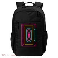 Retro Neon Cassette Tape Backpack thumb 0