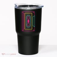 Retro Neon Cassette Tape Tumbler thumb 0