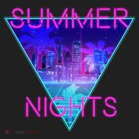 Retro Neon City Summer Nights Tumbler thumb 3