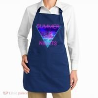 Retro Neon City Summer Nights Apron thumb 2