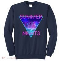 Retro Neon City Summer Nights Sweatshirt thumb 0