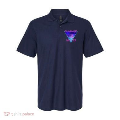 Retro Neon City Summer Nights Polo
