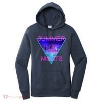 Retro Neon City Summer Nights Women's Hoodie thumb 0