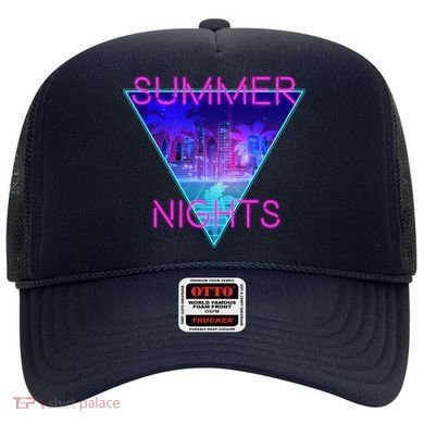 Retro Neon City Summer Nights Hat